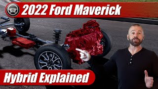 20222025 Ford Maverick Hybrid Explained [upl. by Enomyar]