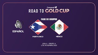 Puerto Rico vs México  Clasificatoria Copa Oro Concacaf W 2024 [upl. by Gnahk]