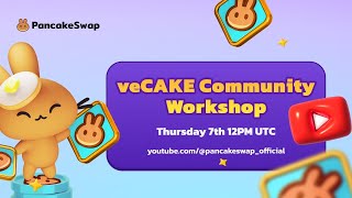 PancakeSwap veCAKE Community Workshop [upl. by Suzi451]