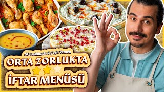 60 Dakikada Hazır İftar Menüsü  Seviye ORTA ⭐️⭐️ Bölüm 23 [upl. by Yearwood]