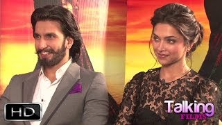 RanveerDeepikas Exclusive On Their Chemistry [upl. by Dreda]