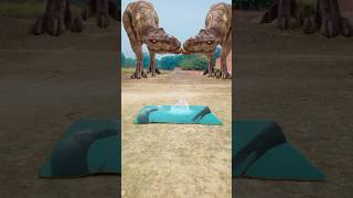 Big Dinosaur Jurassic world Trex part 140 shorts vfx trex jurassicworld dinosaur funny viral [upl. by Anirehs]