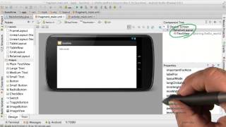 Create a User Interface  Developing Android Apps [upl. by Nabal]