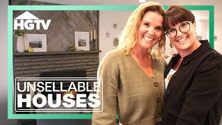 Remodeling a Gross Rental Home for First Time Buyers  Unsellable Houses  HGTV [upl. by Iderf]