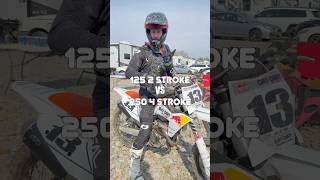 125 2 Stroke VS 250 4 stroke out at redbull dayinthedirtdownsouth motocross [upl. by Constancia]