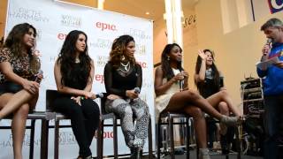 HD Fifth Harmony Interview On Stage 1061 KISS FM Seattle [upl. by Parsons711]