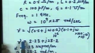 lecture 3  Transmission Lines and Electromagnetic waves [upl. by Glynnis]