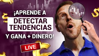 🔎 Cómo Identificar Tendencias en el Trading 📈 Estrategia Rentable EXPLICADA 💸 [upl. by Adnac436]