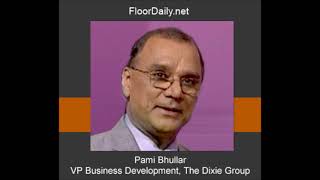 FloorDailynet Pami Bhullar Discusses Consumer Pull New Years Resolutions amp Premier Flooring [upl. by Enelrac]