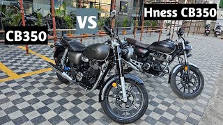 2024 Honda CB350 Vs Hness CB350 Full Comparison  From Hness Owner [upl. by Mamie977]