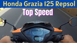 Honda Grazia Repsol Model Top Speed  Ride Review [upl. by Inhoj566]