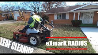 EXMARK RADIUS lawn maintenance [upl. by Llenral]