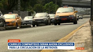 Carriles compartidos serán de uso exclusivo de la Metrovía en Guayaquil habrán sanciones económicas [upl. by Curry346]