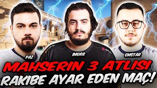 TÃœRK MAÃ‡LARIN DA 3 LÃœ GÃœÃ‡ DEVREDE RAKÄ°P HERKESÄ° DELÄ° ETTÄ° w Ä°MORR EMSTAR PAZ ETERNAL FIRE CS2 [upl. by Eisej565]