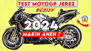 BOCORRR‼️😱 Penampakan HONDA RC213V Versi 2024 Terbaru  Test Jerez ❌ MotoGP Makin Ancurrr 😭 [upl. by Sollows]