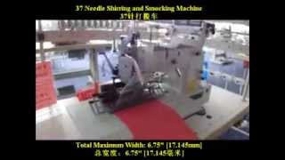 37 Needle Smocking Machine [upl. by Massarelli732]