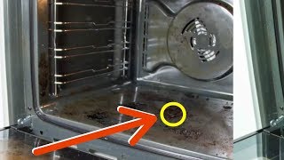 Use This Trick To Clean Your Oven In 5 Minutes [upl. by Compton]