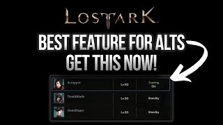 LOST ARK Stronghold Feature You MISSED Fastest 5059 Combat Leveling for Alts Training Camp Guide [upl. by Adelbert]