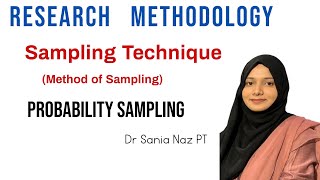 sampling Techniques  Types of Sampling probability sampling [upl. by Woodford305]