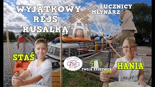 Kruszwica  wyjątkowy rejs Rusałką [upl. by Nathalia]