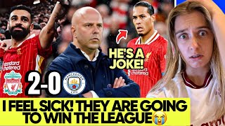 Im Scared Now Liverpool 20 Man City Reaction [upl. by Temme]