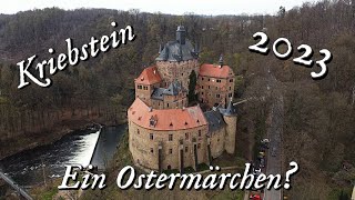 Burg Kriebstein  MärchenDrehort  Kleine Rundwanderung zum Stausee  Märchenhafte Ostern [upl. by Horton]