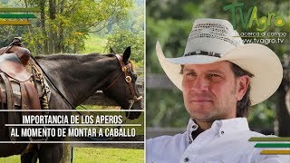 Importancia de los Aperos al momento de Montar a Caballo  TvAgro por Juan Gonzalo Angel [upl. by Genaro331]