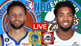 LIVE GOLDEN STATE WARRIORS vs CLEVELAND CAVALIERS  NBA  PLAY BY PLAY  SCOREBOARD [upl. by Gersham]