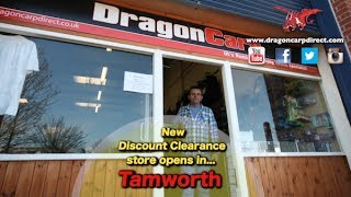 Introducing the UKs cheapest tackle shop Dragon Carp Direct opens a new store in Tamworth [upl. by Parrnell171]