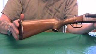 Davidson Firearms Co NC Spanish double barrled shotgun [upl. by Gallagher]