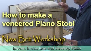 How to make a veneered piano stool [upl. by Kaete]