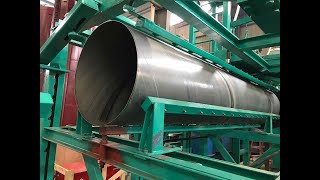 Precast PCCP JCCP Reinforced Concrete Pipe Steel Cylinder Welding Machine AWWA C301 Standard [upl. by Hayley]