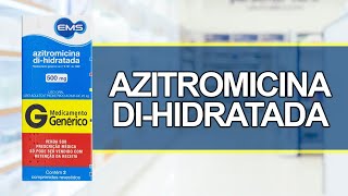 Para que serve Azitromicina di hidratada  Bula Simples [upl. by Kiyohara]