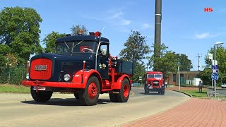 1Treffen historischer Straßenzugmaschinen und Kaelble Fahrzeuge in UHD4K [upl. by Tjader808]