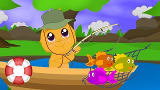 Peixe Vivo  🎵Música Infantil 🎵 com a turma do Fluffy [upl. by Erlene]