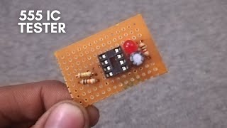 How to make a 555 Timer IC Tester Circuit [upl. by Zeuqirdor]