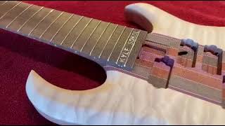 Bootleg Custom Shop Bass Guitar 6 String Kahler Tremolo [upl. by Scrivenor]