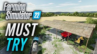 Top 5 Maps You MUST Try In Farming Simulator 22 [upl. by Ymmij]