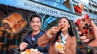 The Ultimate London Borough Market Food Tour [upl. by Howell]