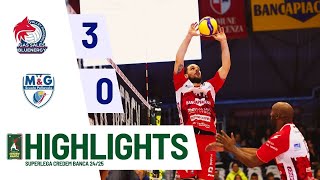 Gas Sales Bluenergy Piacenza vs Yuasa Battery Grottazzolina  Superlega Credem Banca VBTV Match Hig [upl. by Ayatal]