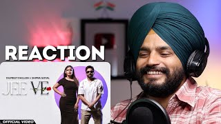 Reaction Jee Ve  Dilpreet Dhillon amp Shipra Goyal  New Punjabi Songs 2024  Latest Punjabi Songs [upl. by Botsford]