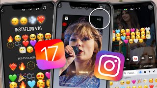 INSTAGRAM estilo IPHONE com EMOJIS IOS 174  REPOST REELS IGUAL IPHONE 🎉 INSTAFLOW ATUALIZADO 2024 [upl. by Suolevram]