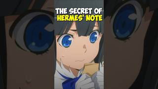 What did Hermes note given to Hestia contain danmachiseason5 danmachi anime [upl. by Anoli]