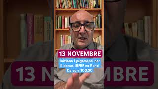 BONUS 100 EURO dal 1311 youtube letstalk youtubeshorts perte [upl. by Karalee665]