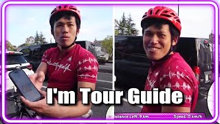 Kind Japanese cyclist guided CdawgVA for 30 minutes [upl. by Selyn]