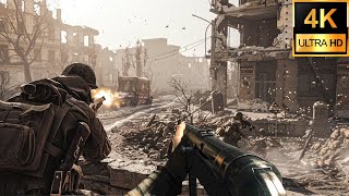 Stalingrad WW2  Ultra Realistic Graphics Gameplay 4K 60FPS UHD  Call of Duty Vanguard [upl. by Cadmar]