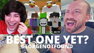 KSI JOINED GeorgeNotFound Minecraft But If You Laugh You Lose FINALE FIRST REACTION [upl. by Bocoj368]