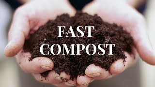 Create AMAZING Compost in 18 DAYS [upl. by Mayeda924]