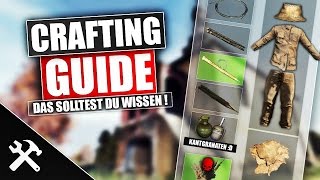 ALLES übers Crafting in DayZ 059 VERALTET [upl. by Arbrab]