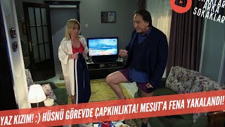 Hüsnü Görevde ÇAPKINLIKTA Mesuta FENA YAKALANDI 😊 545 Bölüm [upl. by Anirtik327]